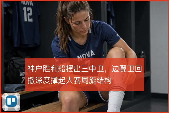神户胜利船摆出三中卫,边翼卫回撤深度撑起大赛周旋结构